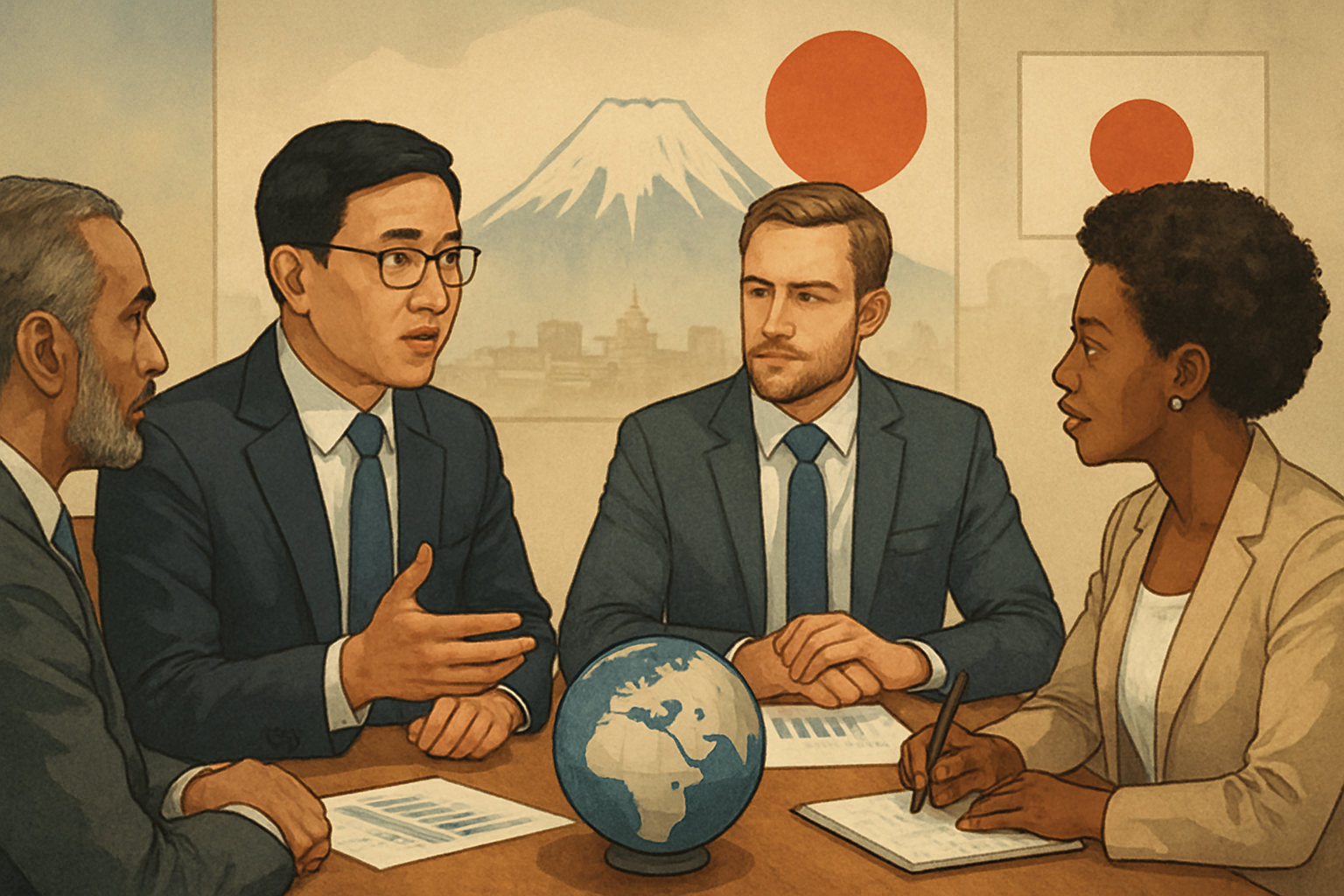 高市政権とグローバルビジネスの議論