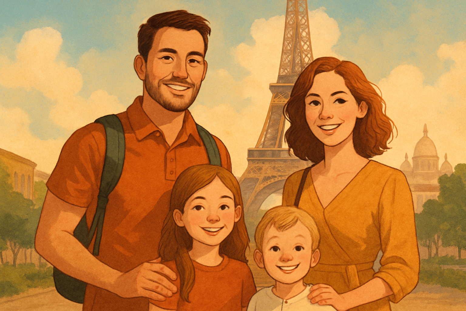 駐在員家族の海外生活のイメージ