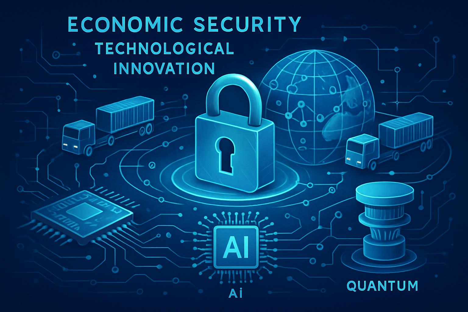 経済安全保障と技術革新のイメージ