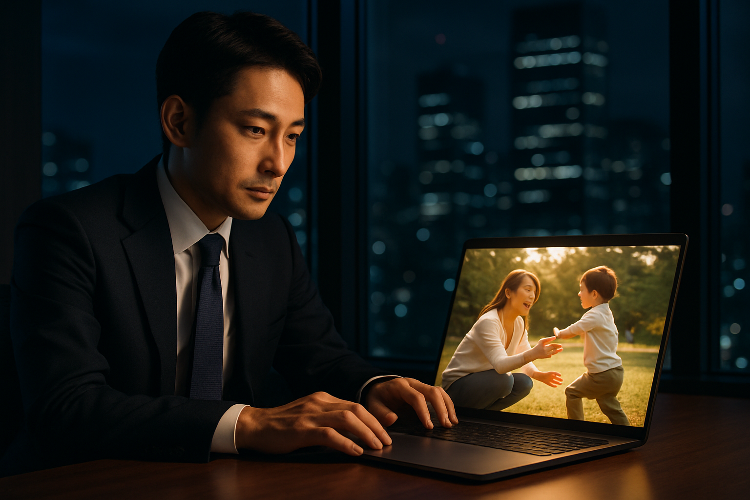 アイキャッチ画像：仕事の効率化で家族との時間を守る