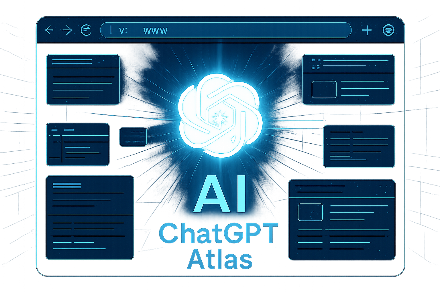 ChatGPT Atlas メインビジュアル