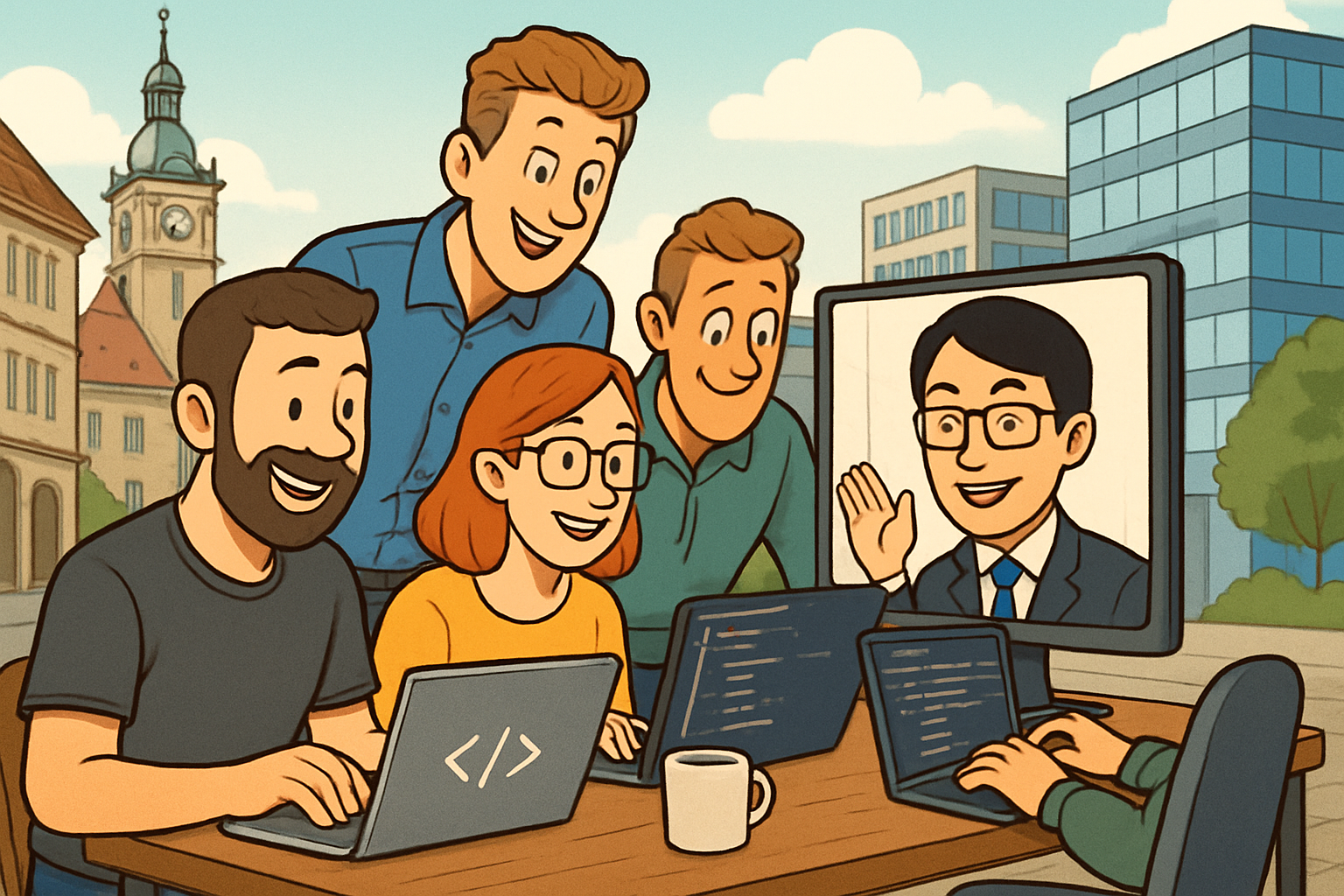 東欧ITオフショアのイメージ