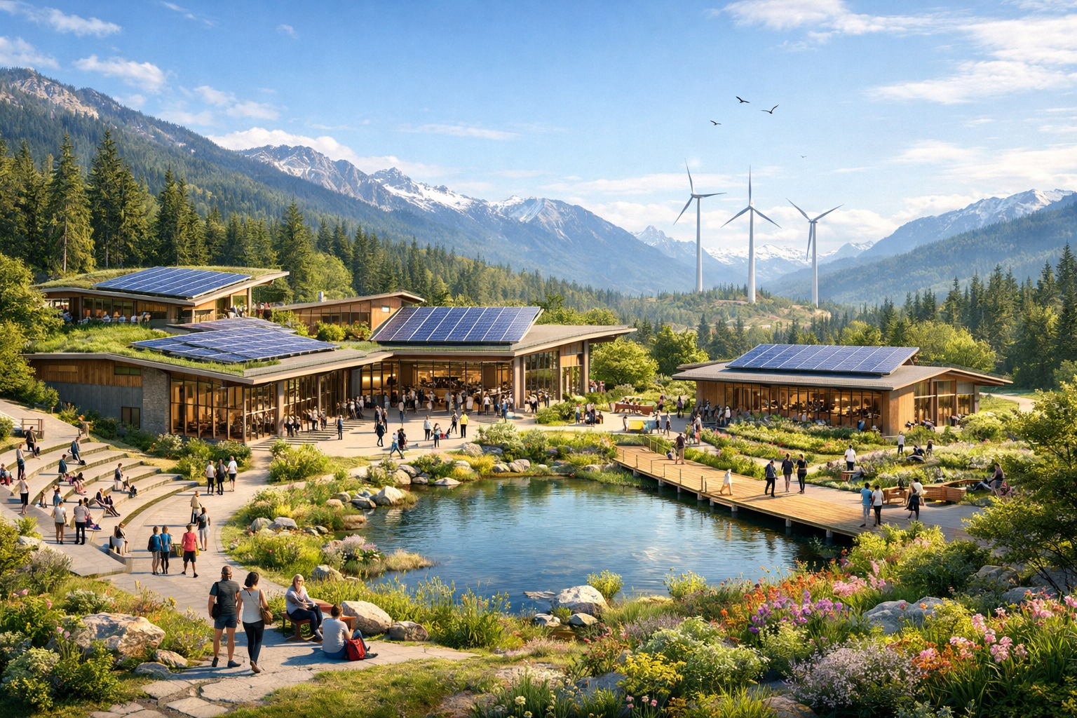 持続可能なオリンピック施設